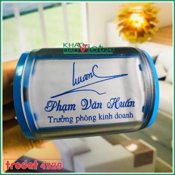 Dấu chữ ký chức danh