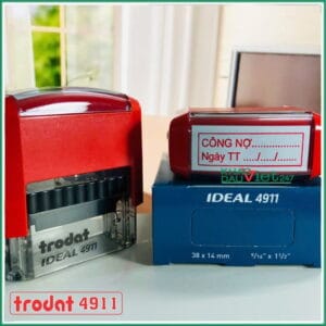 Dấu đã đối chiếu và công nợ