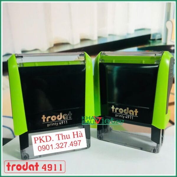 Khắc dấu tên và số điện thoại