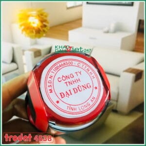 Con dấu tròn 4638