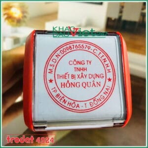 Con dấu tròn Trodat 4924