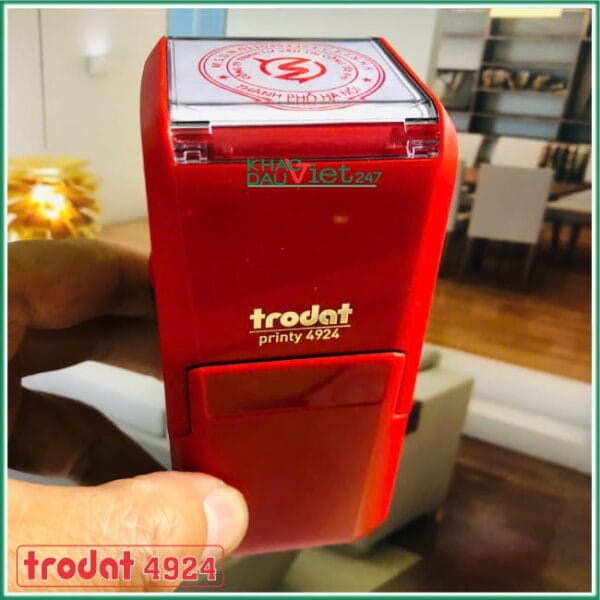 Dấu tròn công ty logo